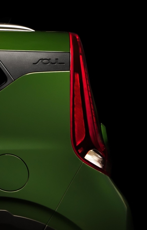 A teaser image of Kia Motors' SOUL box car (Yonhap)