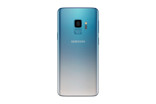 Samsung Galaxy S9 Polaris-blue edition (Samsung Electronics via Yonhap)