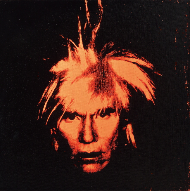 Andy Warhol 安迪·沃荷, <Self Portrait>, synthetic polymer paint and silkscreen ink on canvas, 30.5×30.5cm, 1986, stamped by the Andy Warhol Foundation for the Visual Arts and the Estate of Andy Warhol, and numbered 'PO40.008' on the overlap, Estimate: HKD 16,000,000- 25,000,000 / KRW 23억? 36억원 [사진제공=서울옥션]