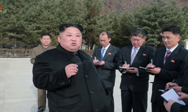North Korea's leader Kim Jong-un. Yonhap