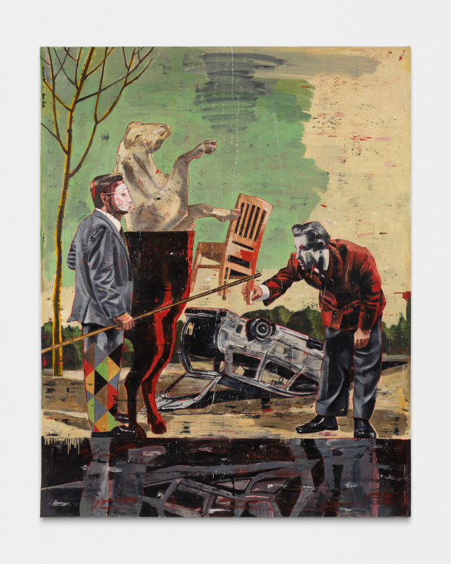 니키 노주미, 플리즈 싯 다운, Please sit down, 2018, 221X173cm [사진제공=바라캇컨템포러리]