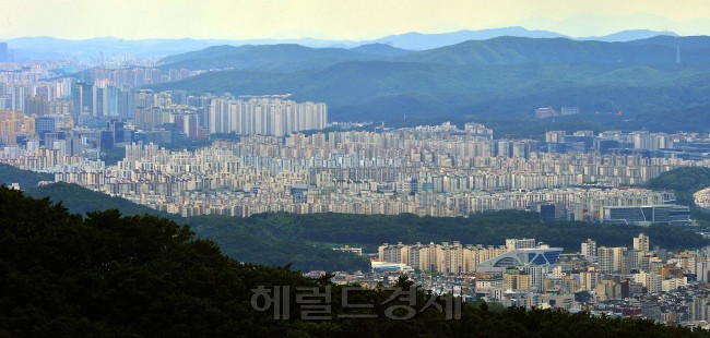 판교신도시 전경. [헤럴드경제DB]
