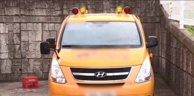 The child was found dead in the day care center’s bus on July 17.(Yonhap)
