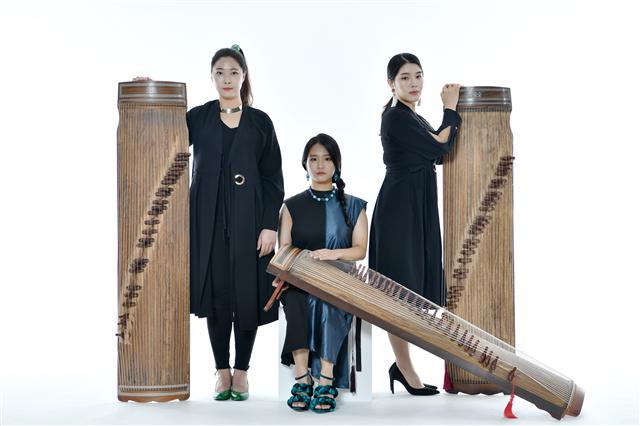 헤이스트링 멤버 김지효(왼쪽부터), 박지현, 오지현 씨.  [제공=서울남산국악당]