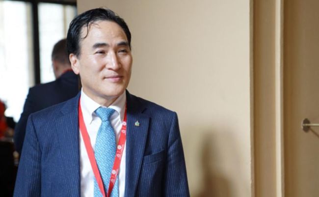 Kim Jong-yang, the new chief of Interpol (Yonhap)
