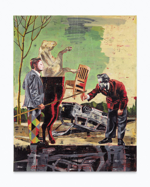 니키 노주미, 플리즈 싯 다운, Please sit down, 2018, 221X173cm
[제공=바라캇컨템포러리]