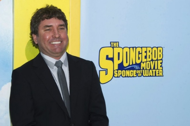 In this Jan. 31, 2015 file photo, SpongeBob SquarePants creator Stephen Hillenburg attends the world premiere of "The SpongeBob Movie: Sponge Out Of Water" in New York. Hillenburg died Monday, Nov. 26, 2018 of ALS. He was 57. (AP)