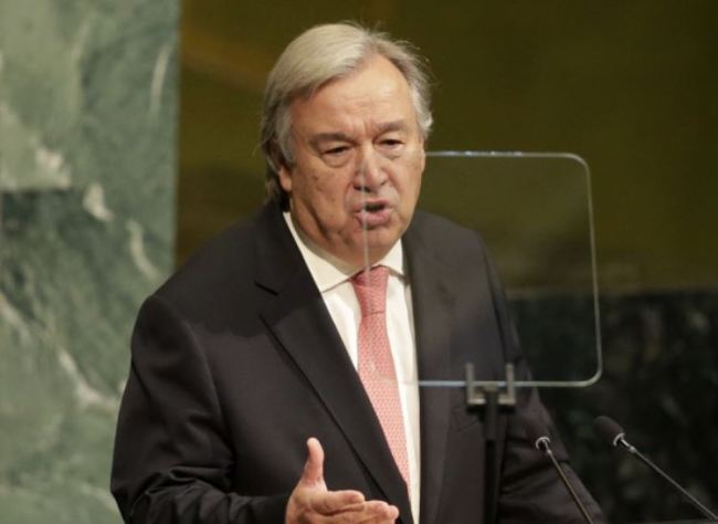 UN Secretary-General Antonio Guterres (Yonhap)