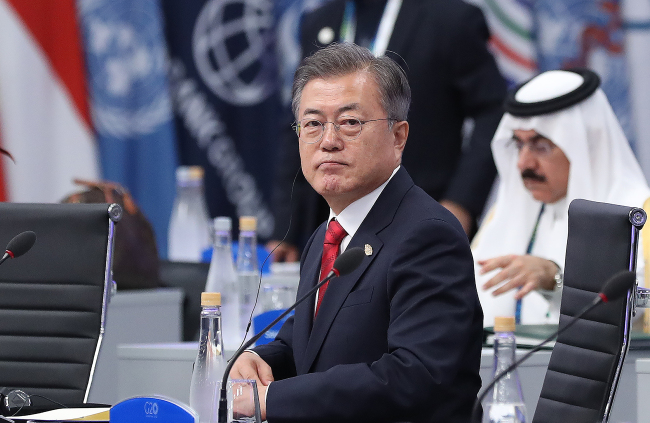 South Korean President Moon Jae-in (Yonhap)