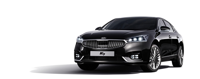 Kia's upgraded K7 sedan (Yonhap)