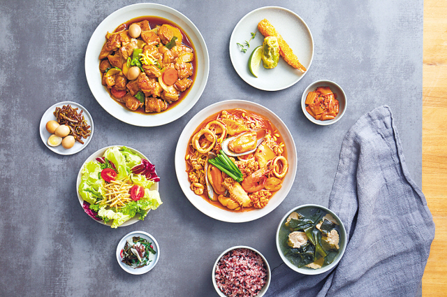 본도시락 ‘찜 도시락’ 이미지  [제공=본아이에프]