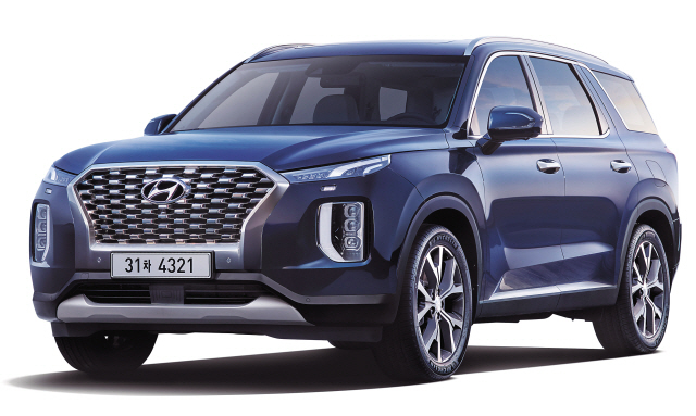 현대차의 새로운 플래그십 대형 SUV ‘팰리세이드’