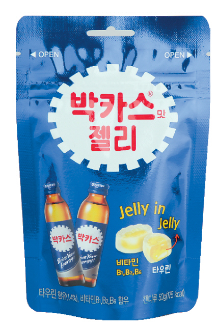 동아제약이 박카스의 맛과 향을 그대로 담은 ‘박카스맛 젤리’.