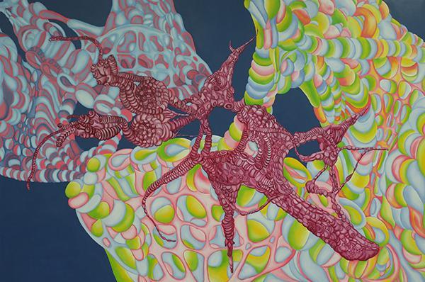 김태연, 사지, 194x130cm,
유화, 2018
[제공=갤러리도스]