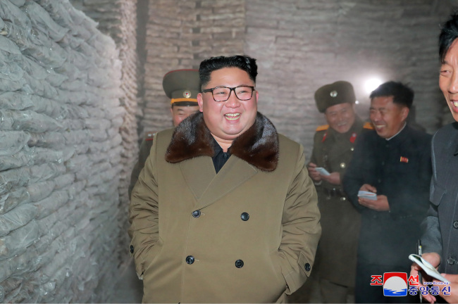 North Korea's leader Kim Jong-un. Yonhap