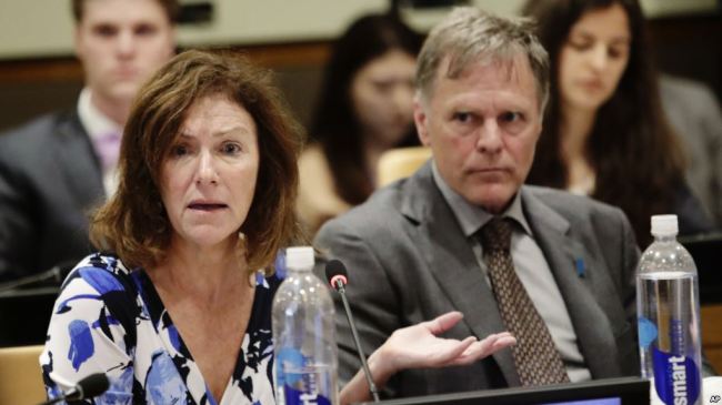 Otto Warmbier's parents Cindy (left) and Fred (right) Warmbier. (AP)