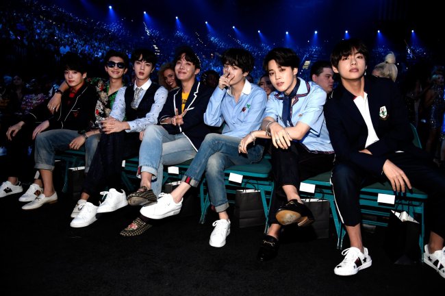 This photo of BTS was shared on the group's official Instagram account on May 21. (Instagram @bts.bighitofficial)