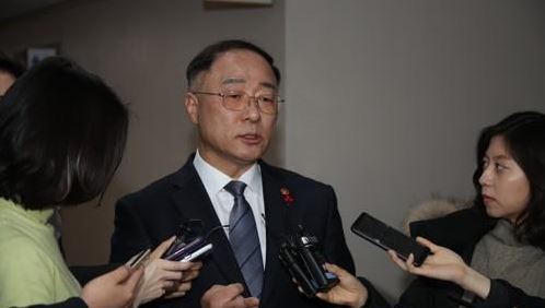 Finace Minister Hong Nam-ki (Yonhap)
