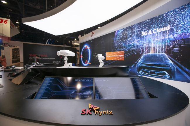SK Hynix's CES booth (SK Hynix)