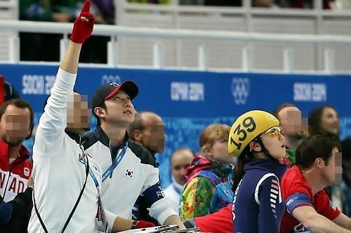 2014년 소치동계올림픽 당시 심석희와 조재범 전 코치(왼쪽).  [연합뉴스]