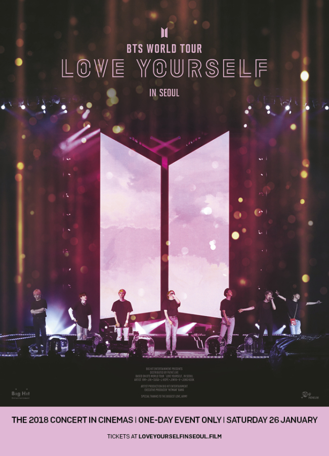 (Pathe Live, Big Hit Entertainment)