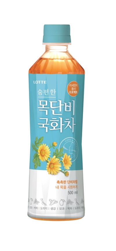 ‘목단비 국화차’ 제품 이미지 [제공=롯데칠성음료]
