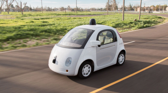 Google's self-driving vehicle (Google)