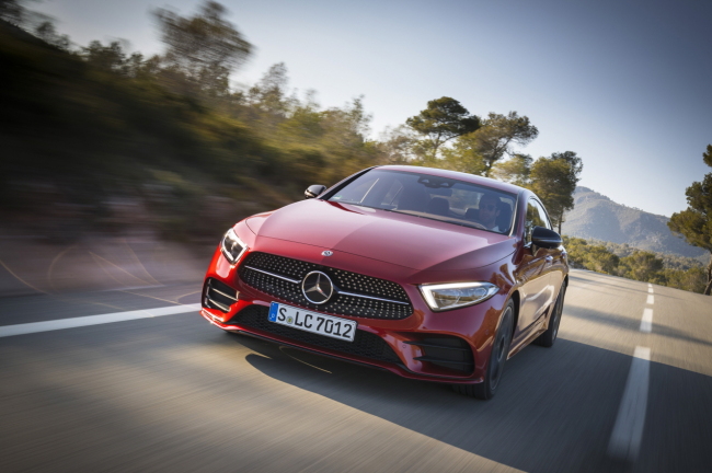 Mercedes-Benz’s CLS 400 d 4Matic (Mercedes-Benz Korea)