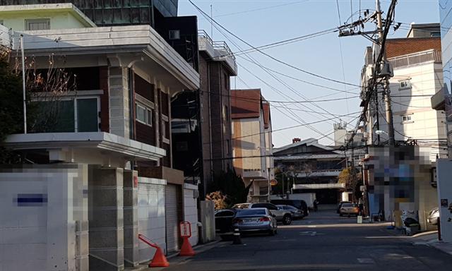 서울 마포구 연남동 단독주택 밀집지역 모습.