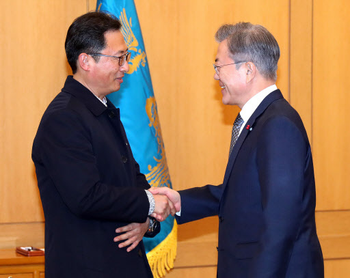 김명환 민주노총 위원장. [연합뉴스]