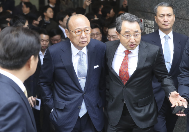 Hanwha Group Chairman Kim Seung-youn (Yonhap)