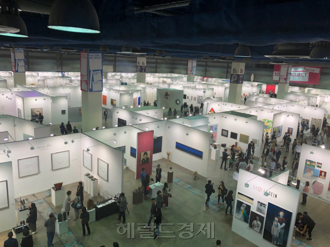 2018년 한국국제아트페어(KIAF) 전경 [사진=헤럴드DB]