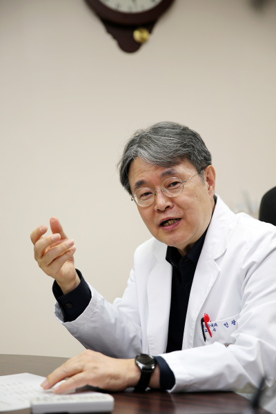 [사진설명=인광호 대한폐암학회 회장. 고대안암병원 제공]