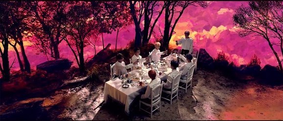 [방탄소년단 노래 '피땀눈물' 뮤직비디오 일부 장면 캡처]
