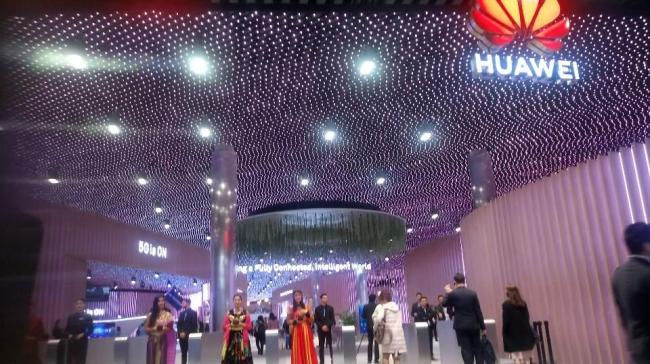 Huawei at MWC 2019, Barcelona, Spain (Yonhap)