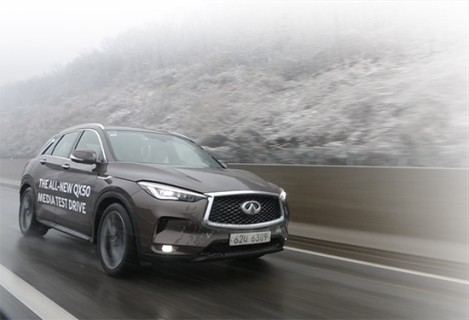 The all-new QX50: An elegant ride powered by a smart turbo engine