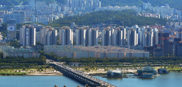 초고가 아파트가 밀집한 서울 서초구 반포동 일대 전경.  [헤럴드경제DB]
