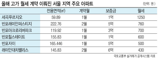 초고가 아파트가 밀집한 서울 서초구 반포동 일대 전경.  [헤럴드경제DB]