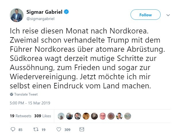 (Sigmar Gabriel, Twitter)