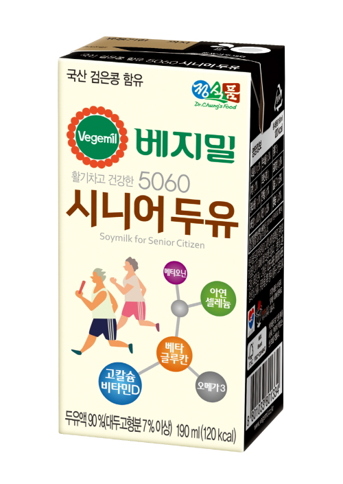 베지밀 5060 시니어 두유 제품 이미지 [정식품 제공]