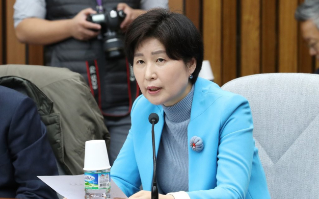 Rep. Baek Hye-ryun of the ruling Democratic Party of Korea (Yonhap)