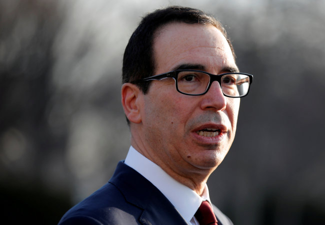 Treasury Secretary Steven Mnuchin (Yonhap)