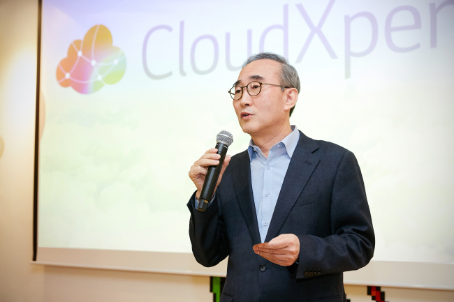 LG CNS CEO Kim Young-sub. LG CNS