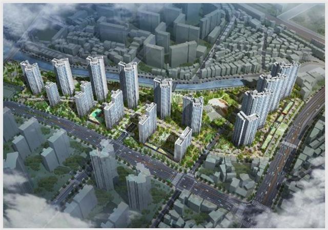 장위6구역 조감도.