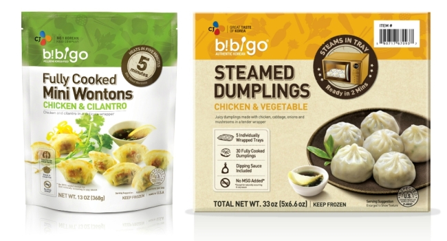 Bibigoo dumplings, CJ Cheiljedang