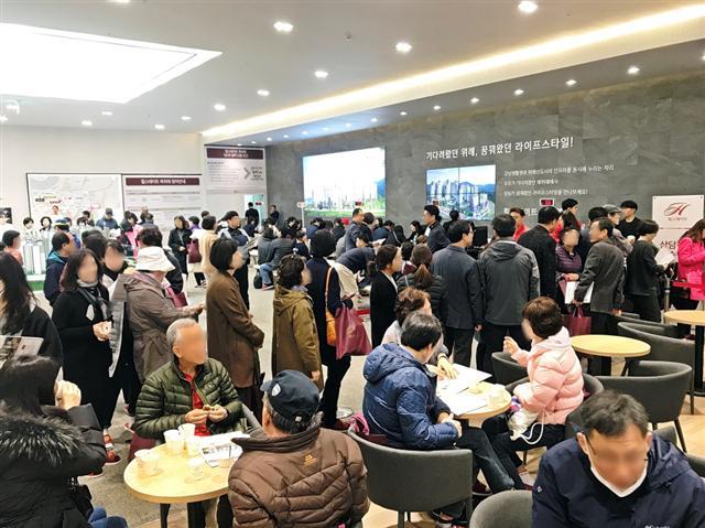 북위례 힐스테이트 견본주택.
[현대엔지니어링 제공]