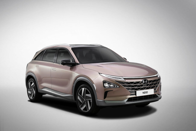 Hyundai Motor's fuel cell electric vehicle Nexo