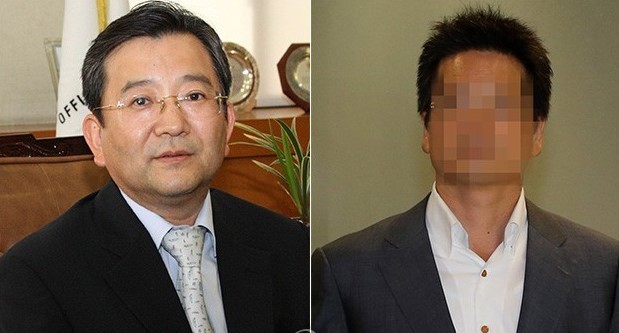 김학의 전 법무부 차관(왼쪽)•윤중천 건설업자 (연합뉴스 DB)