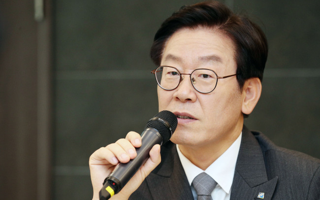 [이재명 경기지사]
[이재명 경기지사]