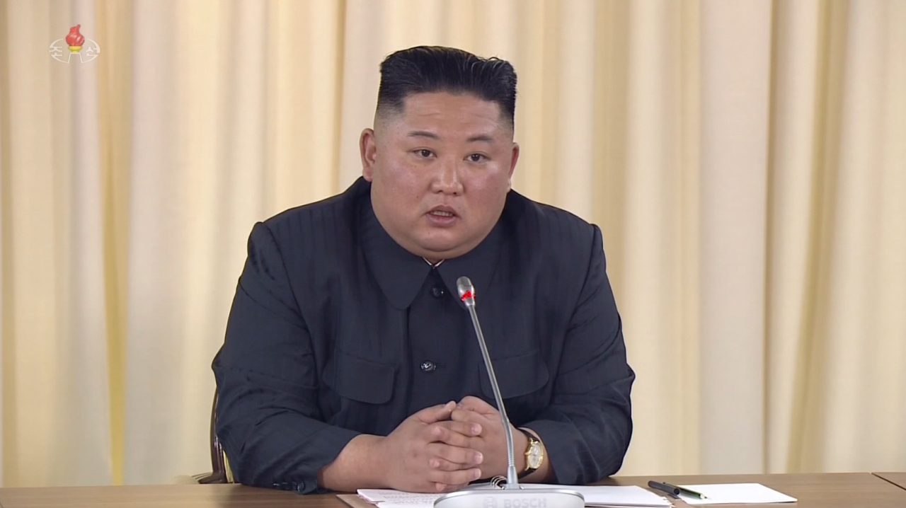North Korea's leader Kim Jong-un. Yonhap